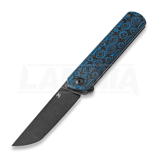 Kansept Knives Foosa foldekniv, Blue/Black