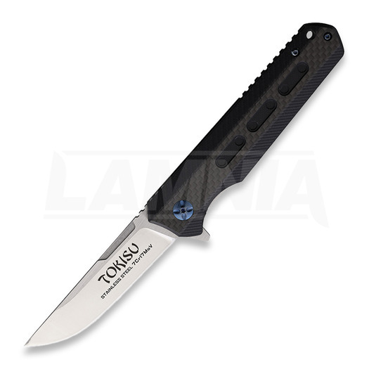 Tokisu Linerlock CF/G10 folding knife