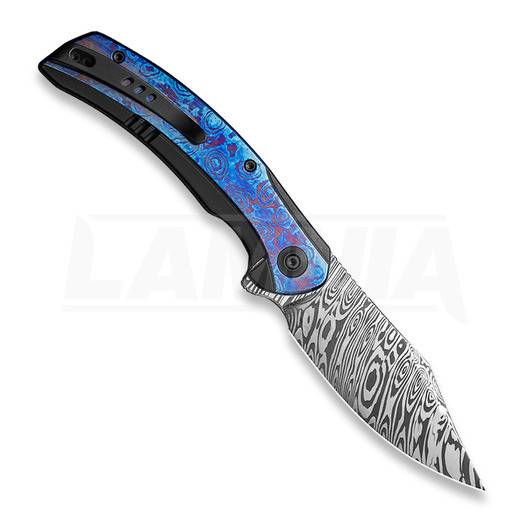We Knife Snick folding knife, timascus inlay WE19022F-DS1