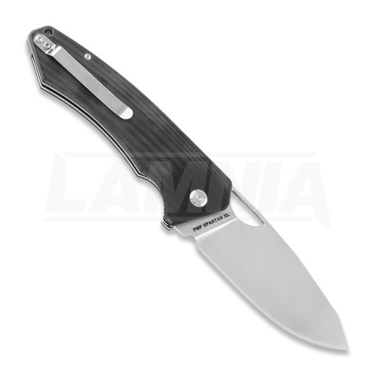 PMP Knives Spartan XL sulankstomas peilis, black G10