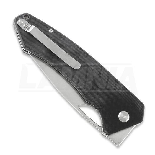 PMP Knives Spartan XL 折り畳みナイフ, black G10