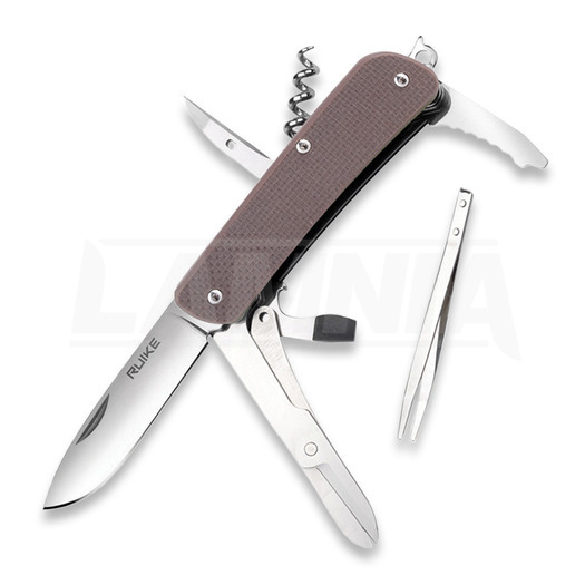 Ruike M31 Medium folding knife, brown