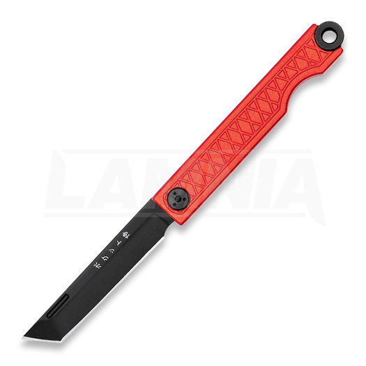 StatGear Pocket Samurai Folder folding knife, red