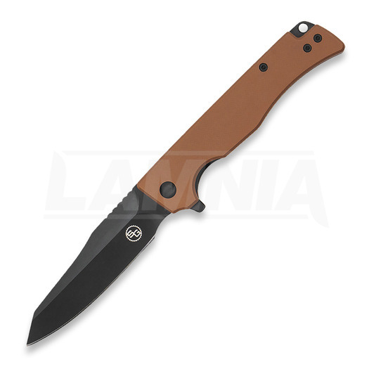 StatGear Ausus-Slim D2 folding knife, brown