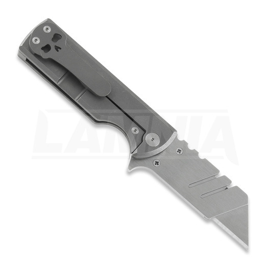 Πτυσσόμενο μαχαίρι Chaves Knives CHUB Flipper, titanium