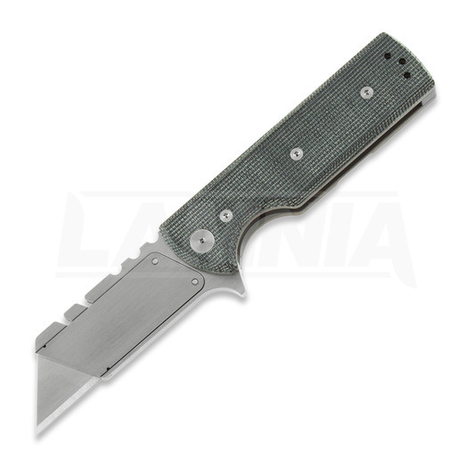 Chaves Knives CHUB Flipper folding knife, black micarta