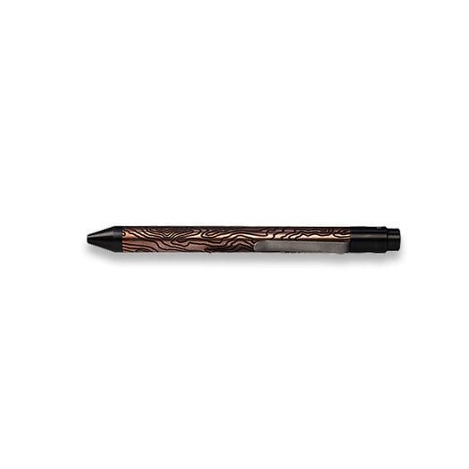 Triple Aught Design TiButton עט, RH SL Titanium Copper Zirconium