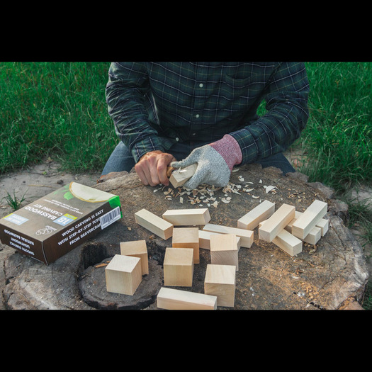 18 Pcs Basswood Carving Blocks - Wood Blocks for Carving ,Cubes Basswood  Blocks