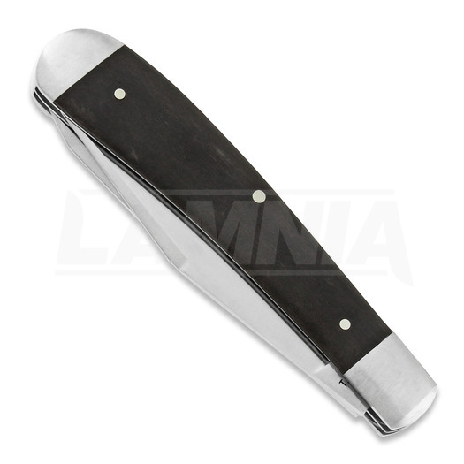 Pocket knife Case Cutlery Case Bose 2021 Collab Ebony Wood Smooth HT Trapper 10773