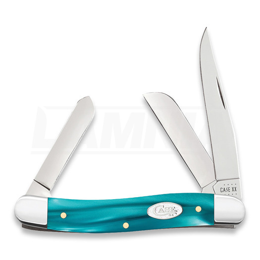 Pocket knife Case Cutlery SparXX Aqua Kirinite Smooth Medium Stockman 18583