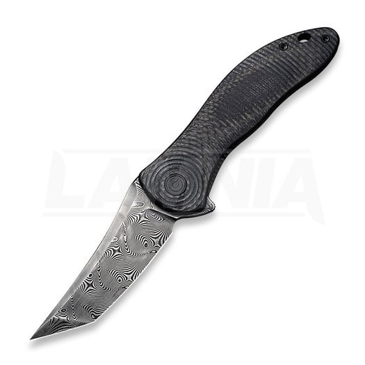 Складной нож CIVIVI Synergy3 Damascus, tanto, carbon fiber C20075B-DS1