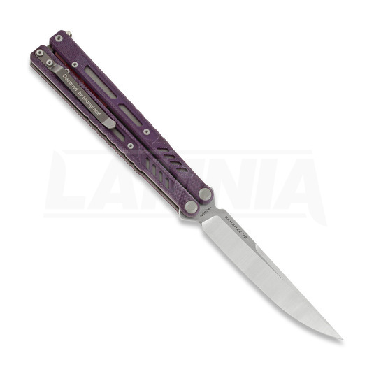 Nož motýlek Maxace Banshee 2, purpurový
