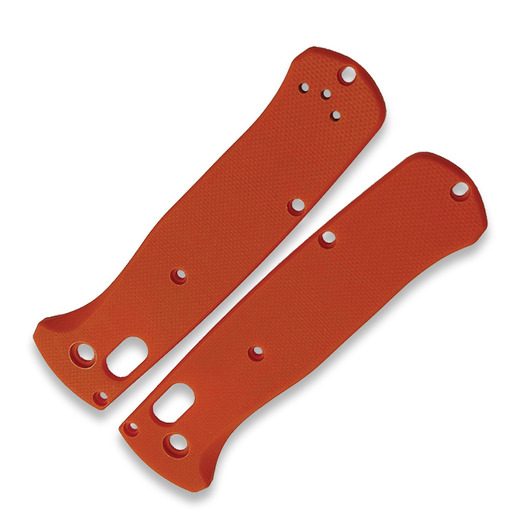 Flytanium Classic G-10 Scales for Benchmade Bugout Knife - Orange