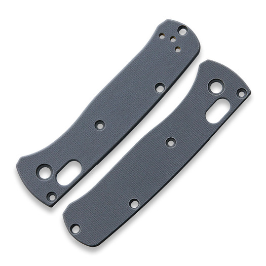 Flytanium Classic G-10 Scales for Benchmade MINI Bugout Knife - Gray