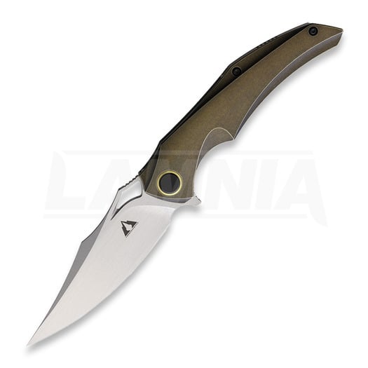 CMB Made Knives Prowler Framelock 접이식 나이프, bronze