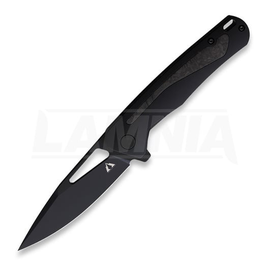 CMB Made Knives Spear Framelock CF 접이식 나이프, 검정