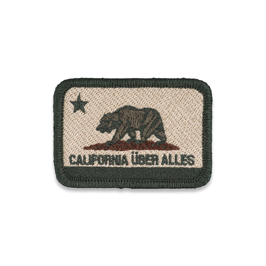 ป้ายติดเสื้อ Triple Aught Design California Uber Alles Patch Loden