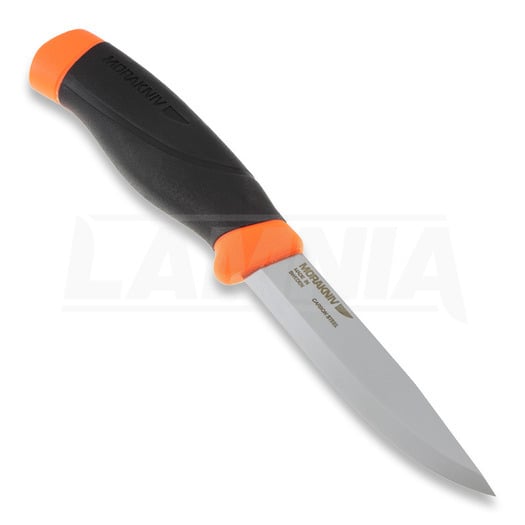 Bushcraft nôž Morakniv Companion HeavyDuty F (C) - Carbon Steel - Orange 12495