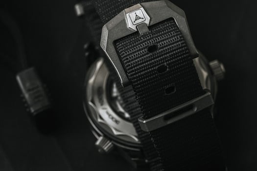 Triple Aught Design Quantum Watch Strap Olive Topo, 20mm