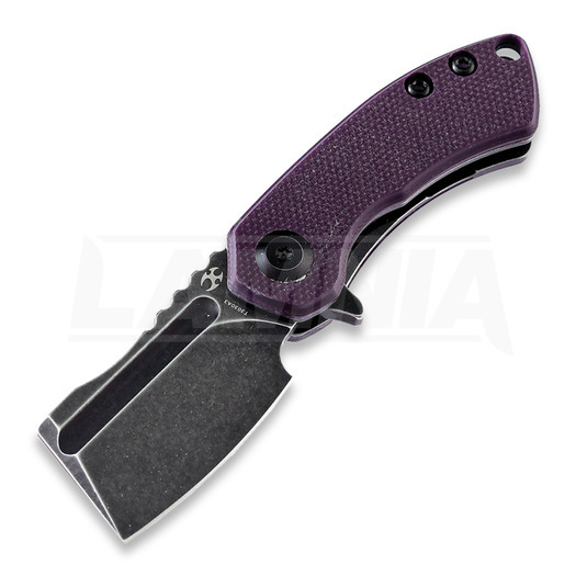 Nóż składany Kansept Knives Mini Korvid, purpurowa