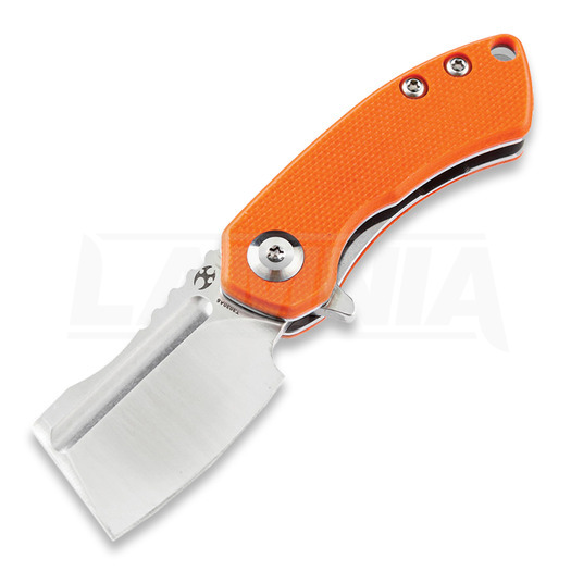 Kansept Knives Mini Korvid G10 折り畳みナイフ, オレンジ色