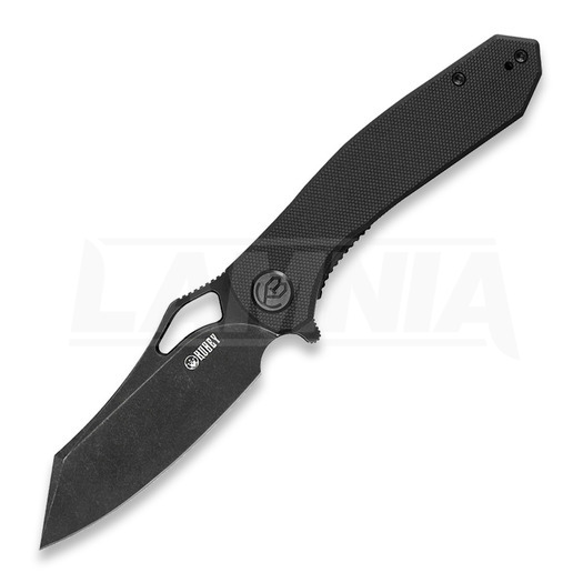 Kubey Drake Linerlock folding knife, black