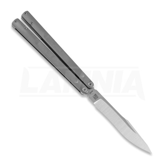 Nož motýlek Maxace Pian M390 Gray, satin