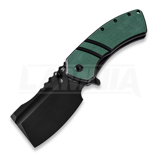 Kansept Knives XL Korvid Linerlock Green foldekniv
