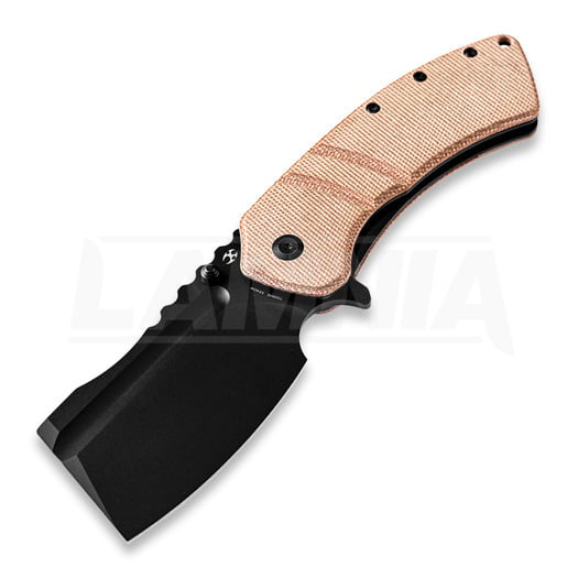 Kansept Knives XL Korvid Linerlock Brown foldekniv
