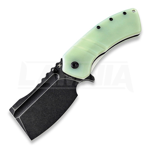 Kansept Knives XL Korvid folding knife, Jade