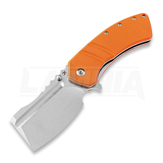 Couteau pliant Kansept Knives XL Korvid Linerlock Orange