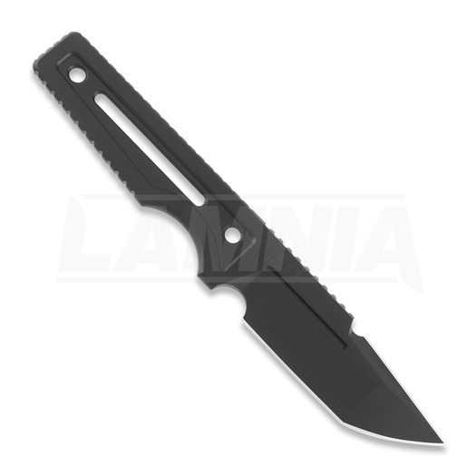 ZU Bladeworx Ultralight Tanto Ceracote knife, black