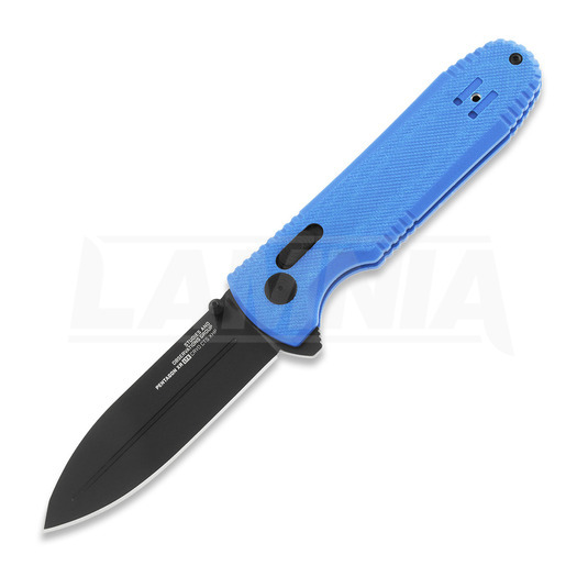 SOG Pentagon XR LTE 折り畳みナイフ, 青 SOG-12-61-06-57
