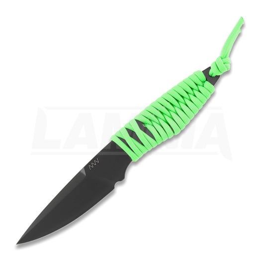 ANV Knives P100 ナイフ, DLC, neon green
