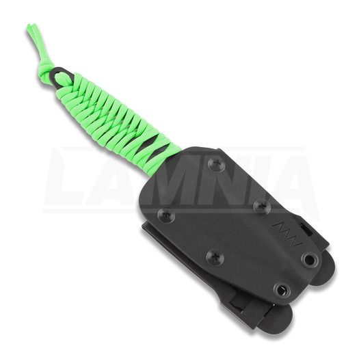 Couteau ANV Knives P100, DLC, neon green