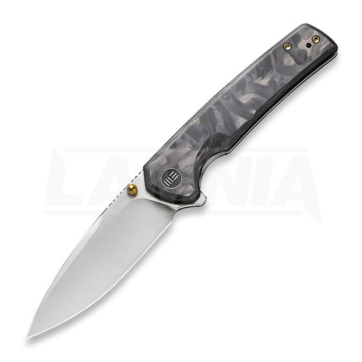 We Knife Subjugator folding knife, marble carbon fiber WE21014D-1