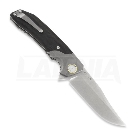Сгъваем нож Maxace Goliath 2.0 CPM S90V Bowie, marble carbon fiber