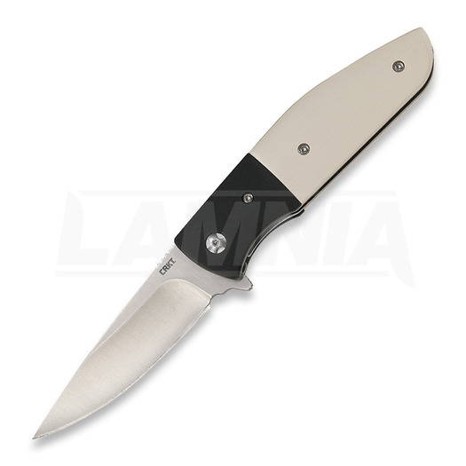 CRKT Curfew A/O folding knife, white
