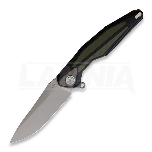 Skladací nôž Rike Knife Tulay Linerlock, čierna