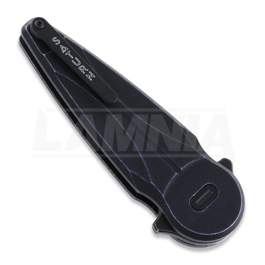 Fox Anarcnide Saturn Taschenmesser, black idroglider, schwarz FX-551ALB