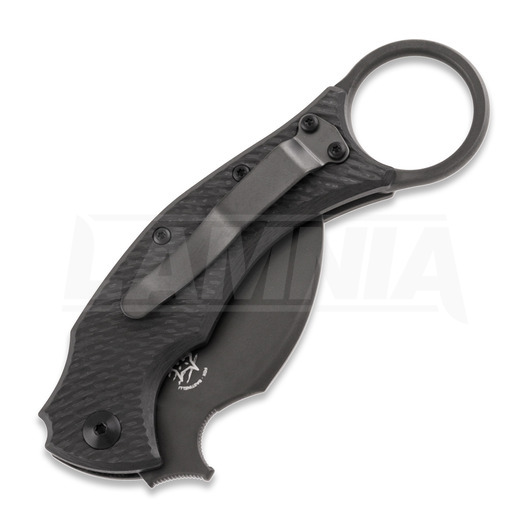 Πτυσσόμενο μαχαίρι Fox Black Bird, carbon fiber FX-591TICB