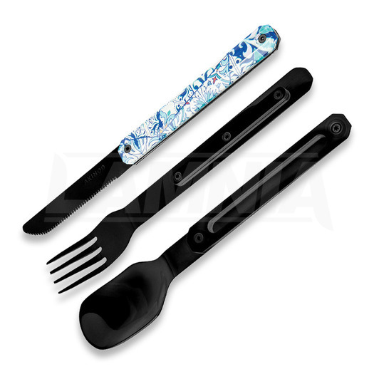 Akinod Straight Cutlery 12H34 Azulej