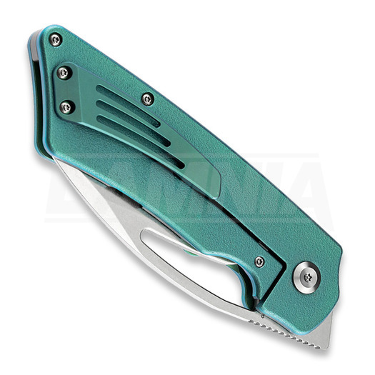Coltello pieghevole Kansept Knives Goblin XL Limited Edition, verde