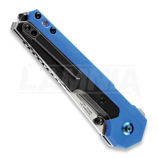 Kansept Knives EDC Tac Linerlock összecsukható kés, kék