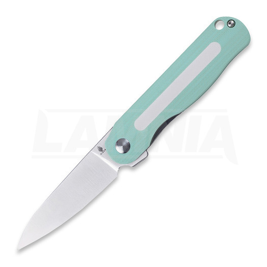 Kizer Cutlery Latt Vind Mini folding knife, green/white