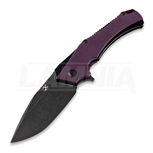 Kansept Knives Helix foldekniv, black/purple