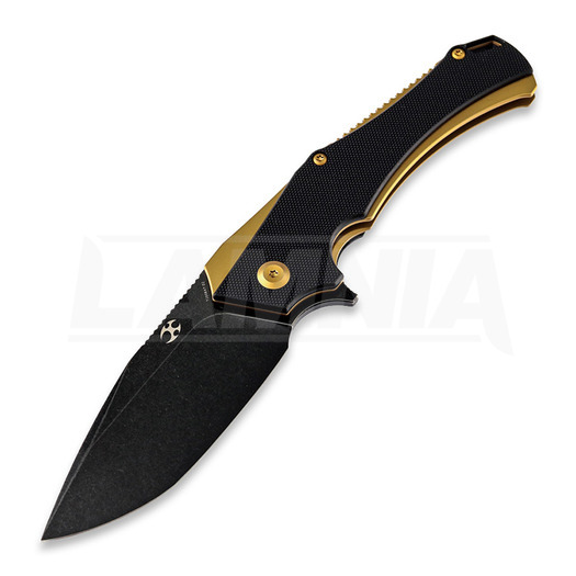 Kansept Knives Helix folding knife, black/bronze