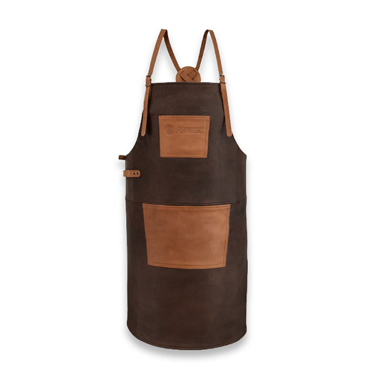Petromax Buff Leather Apron with neck strap