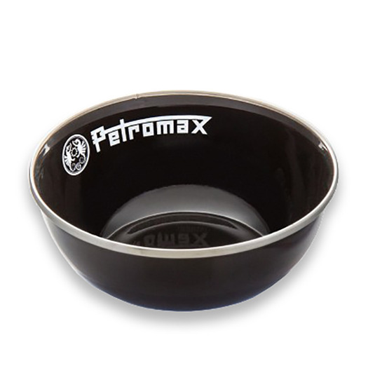 Petromax Enamel Bowls 2 pieces, melns