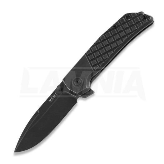 MKM Knives Maximo összecsukható kés, Dark stonewash titanium MKMM-TDSW